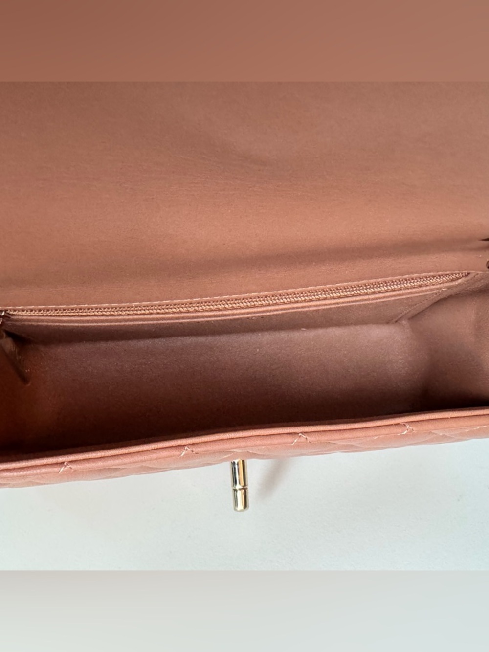 Chanel Classic Flap Mini Rectangular Caramel - Picture 14 of 16